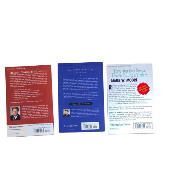 James W. Moore Christian Books Lot of 3 Inspirational Come on Home Healing Relig - Picture 2 of 11